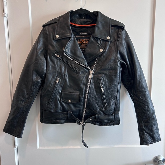 Milwaukee leather Jackets & Blazers - Milwaukee Leather Women's Classic Biker Jacket